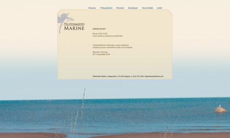 Tilitoimisto Marine